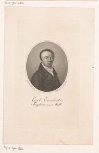Portret van Karl Ehrenbert von Moll