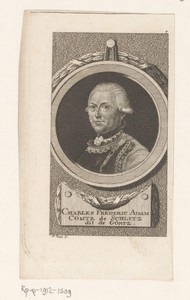 Portret van Karl Friedrich Adam Graf von Görtz