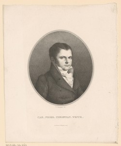 Portret van Karl Friedrich Christian Wenck