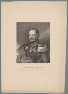 Portret van Karl Friedrich Ludwig Georg von Uttenhoven