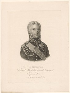 Portret van Karl Friedrich von Hirschfeld