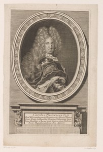Portret van Karl Friedrich von Württemberg-Oels
