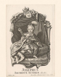 Portret van Karl Joseph von Habsburg-Lothringen