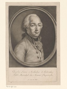 Portret van Karl Ludwig, aartshertog van Oostenrijk