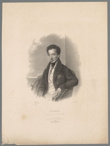 Portret van Karl Ludwig van Oostenrijk