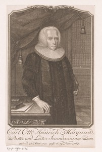 Portret van Karl Otto Heinrich Marquard