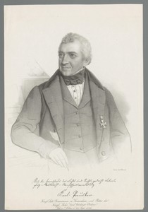 Portret van Karl Preusker