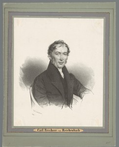 Portret van Karl von Reichenbach