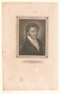 Portret van Karl von Rotteck
