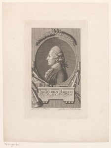 Portret van Karl Wilhelm Hennert