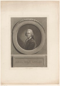 Portret van Karl Wilhelm Ramler