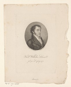 Portret van Karl Wilhelm Schmidt