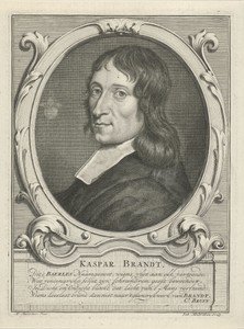 Portret van Kaspar Brandt