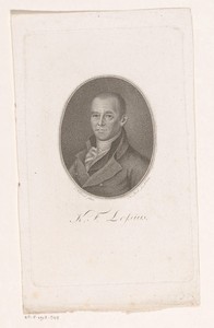 Portret van Kaspar Friedrich Lossius