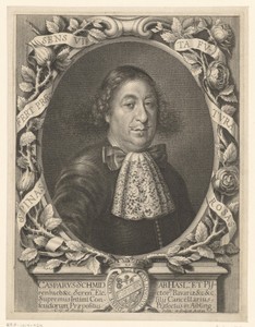 Portret van Kaspar Schmid von Haslbach