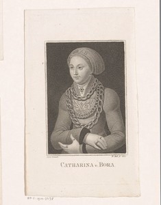 Portret van Katharina von Bora