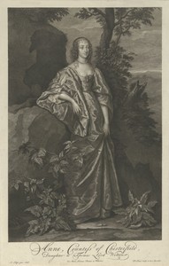 Portret van Katherine Stanhope, gravin van Chesterfield