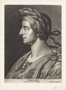 Portret van keizer Domitianus