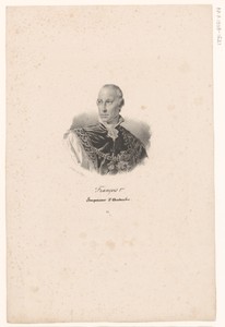 Portret van keizer Frans II Jozef Karel van Habsburg-Lotharingen