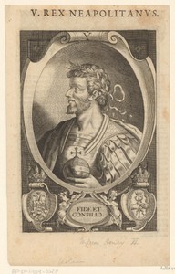 Portret van keizer Hendrik VI