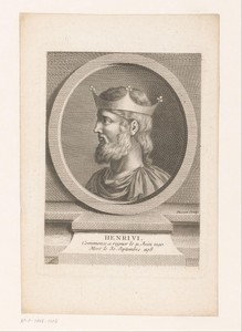 Portret van keizer Hendrik VI