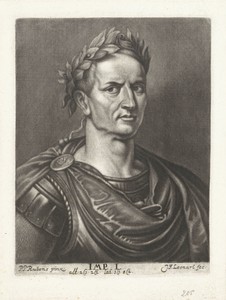 Portret van keizer Julius Caesar