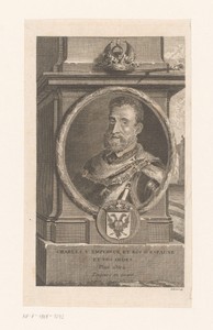 Portret van keizer Karel V