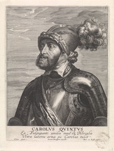 Portret van keizer Karel V