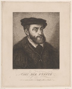 Portret van keizer Karel V