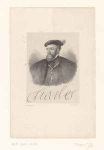 Portret van keizer Karel V