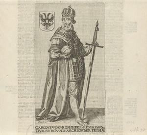 Portret van keizer Karel V