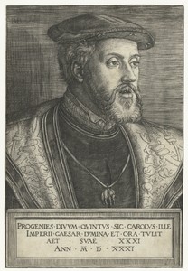 Portret van keizer Karel V
