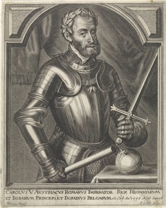 Portret van keizer Karel V