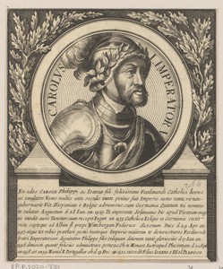 Portret van keizer Karel V