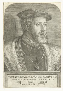 Portret van keizer Karel V