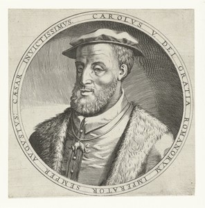 Portret van keizer Karel V