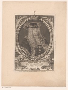 Portret van keizer Karel VI