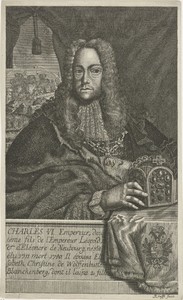 Portret van keizer Karel VI
