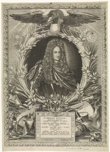 Portret van keizer Karel VI