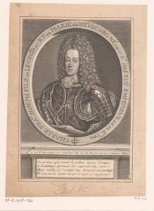 Portret van keizer Karel VI