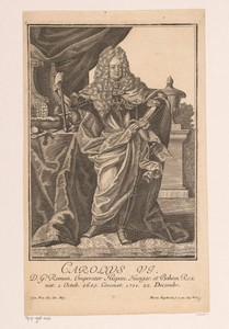 Portret van keizer Karel VI
