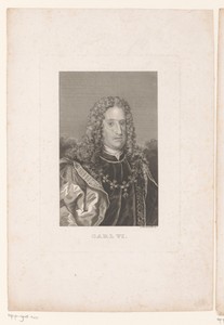 Portret van keizer Karel VI