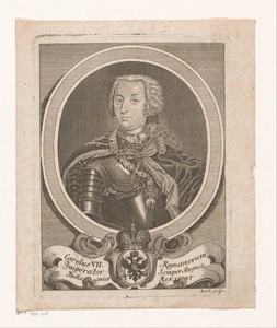 Portret van keizer Karel VII Albrecht