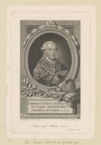 Portret van keizer Leopold II
