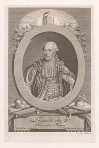 Portret van keizer Leopold II