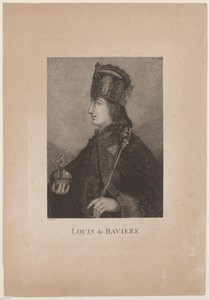 Portret van keizer Lodewijk de Beier