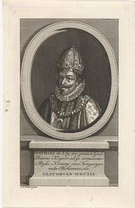 Portret van keizer Matthias