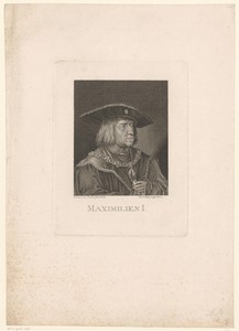 Portret van keizer Maximiliaan I