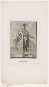 Portret van keizer Maximiliaan I