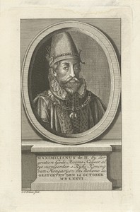 Portret van keizer Maximiliaan II